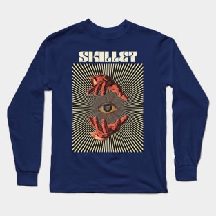 Hand Eyes Skillet Long Sleeve T-Shirt